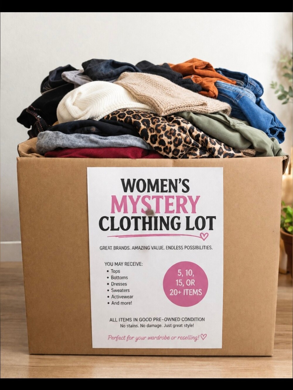 Ladies 10 Pc MYSTERY PICK LOT Sz SM *NO JUNK*